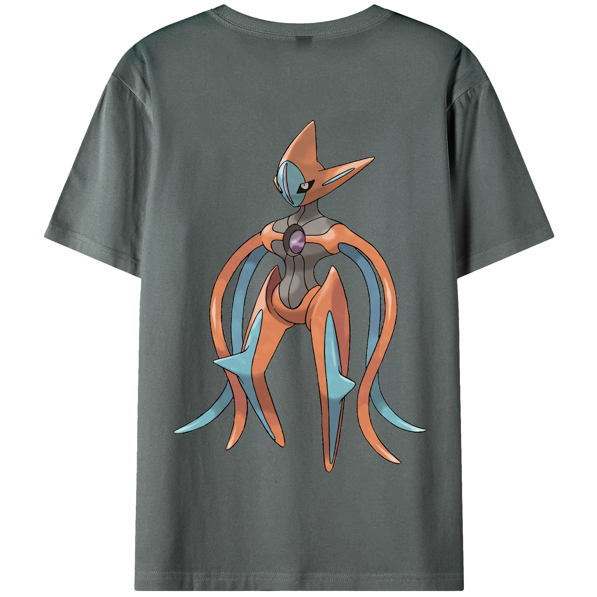 （画像用） ポケットモンスター Pokémon 綿100％半袖Tシャツ（背面プリント）